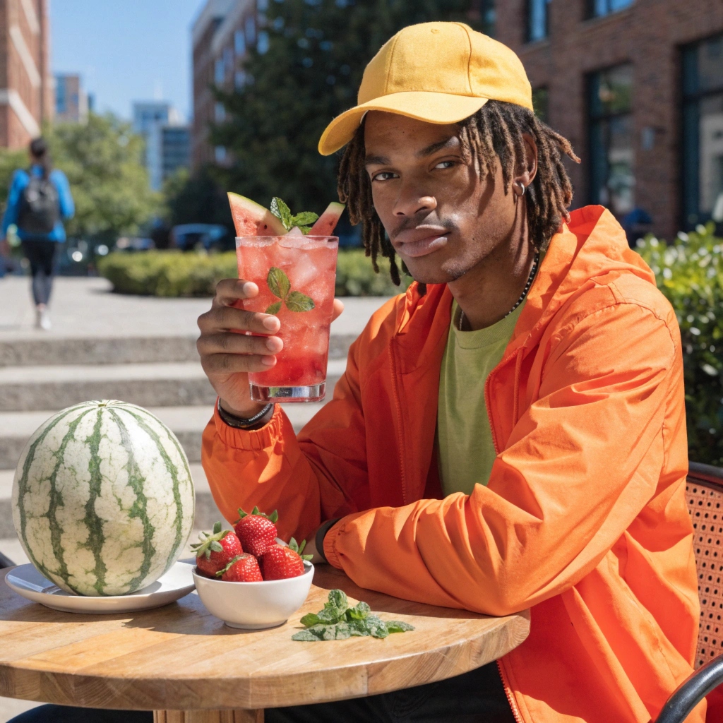 Person enjoying a calm morning routine, representing the balanced lifestyle Nevalon is designed to support